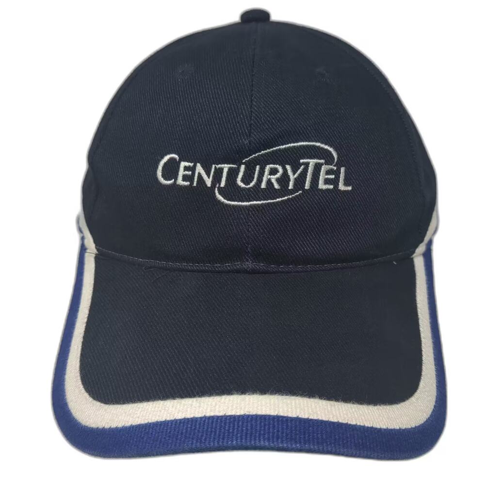 Bullet Line CenturyTel Baseball Cap Blue White Hat OS Adjustable Embroidered
